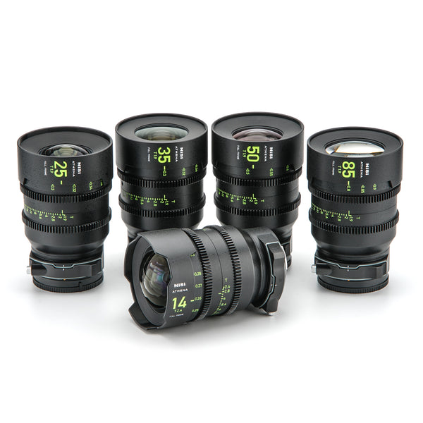 NiSi Athena Prime 5-Lens Kit (E-mount, Drop-in Filter) (New in Case)
