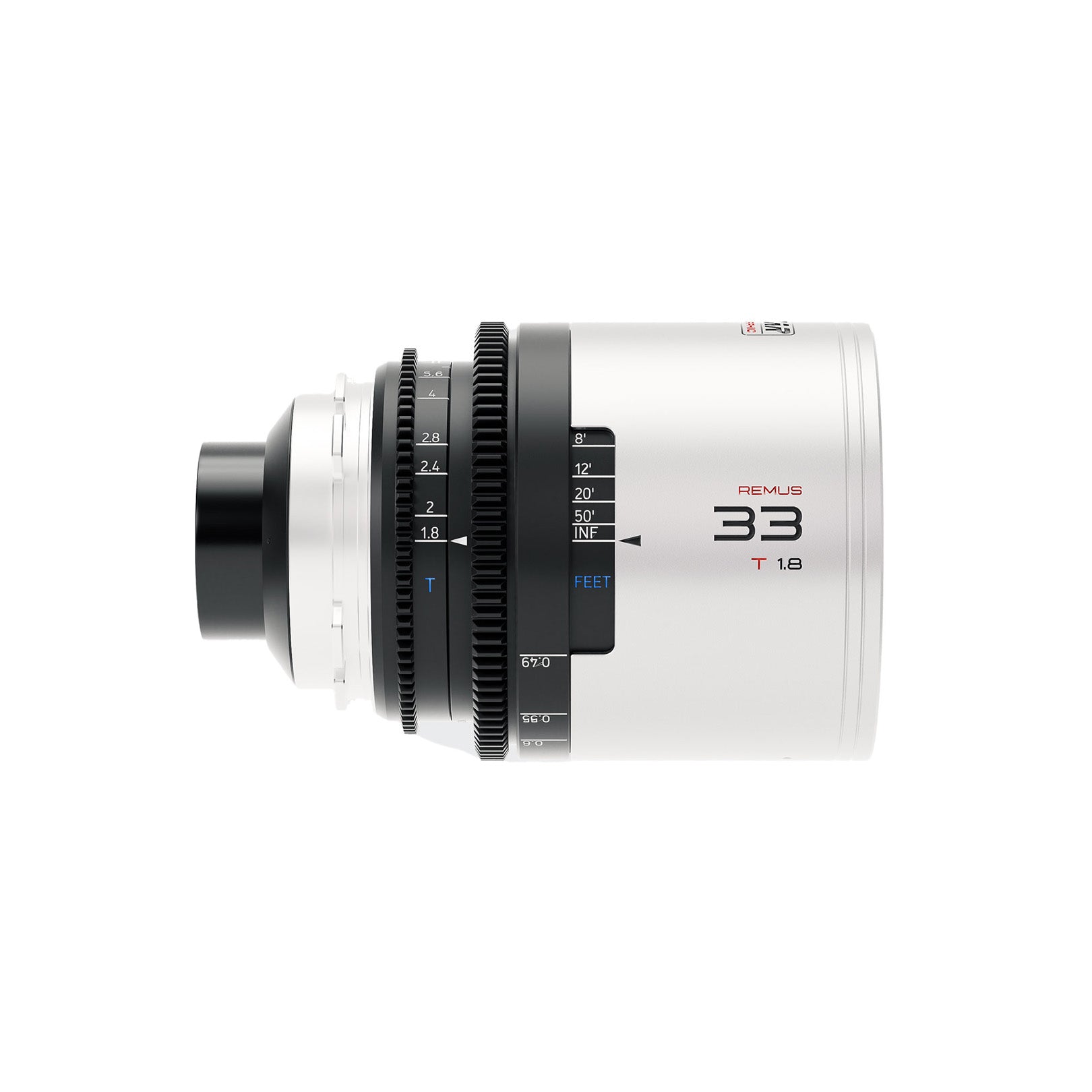 BLAZAR remus 33mmアナモルフィックレンズ BLAZAR Remus 1.5x Full Frame Anamorphic Lens 33mm T1.8 (PL, Silver