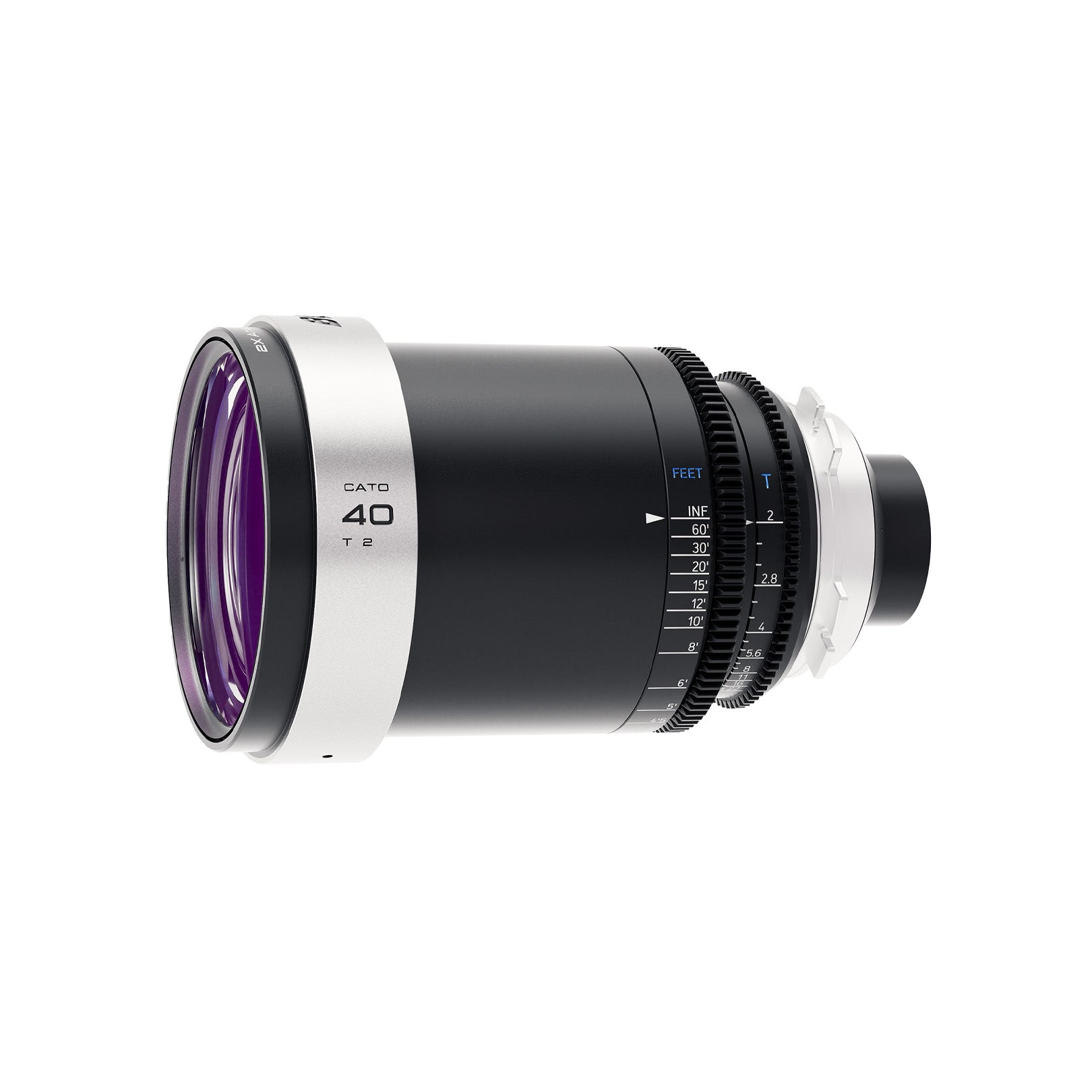 BLAZAR CATO 40mm T2.0-2Xアナモルフィック(PLマウント BLAZAR Cato 2x Full Frame Anamorphic Lens 40mm T2.0 (PL, Silver