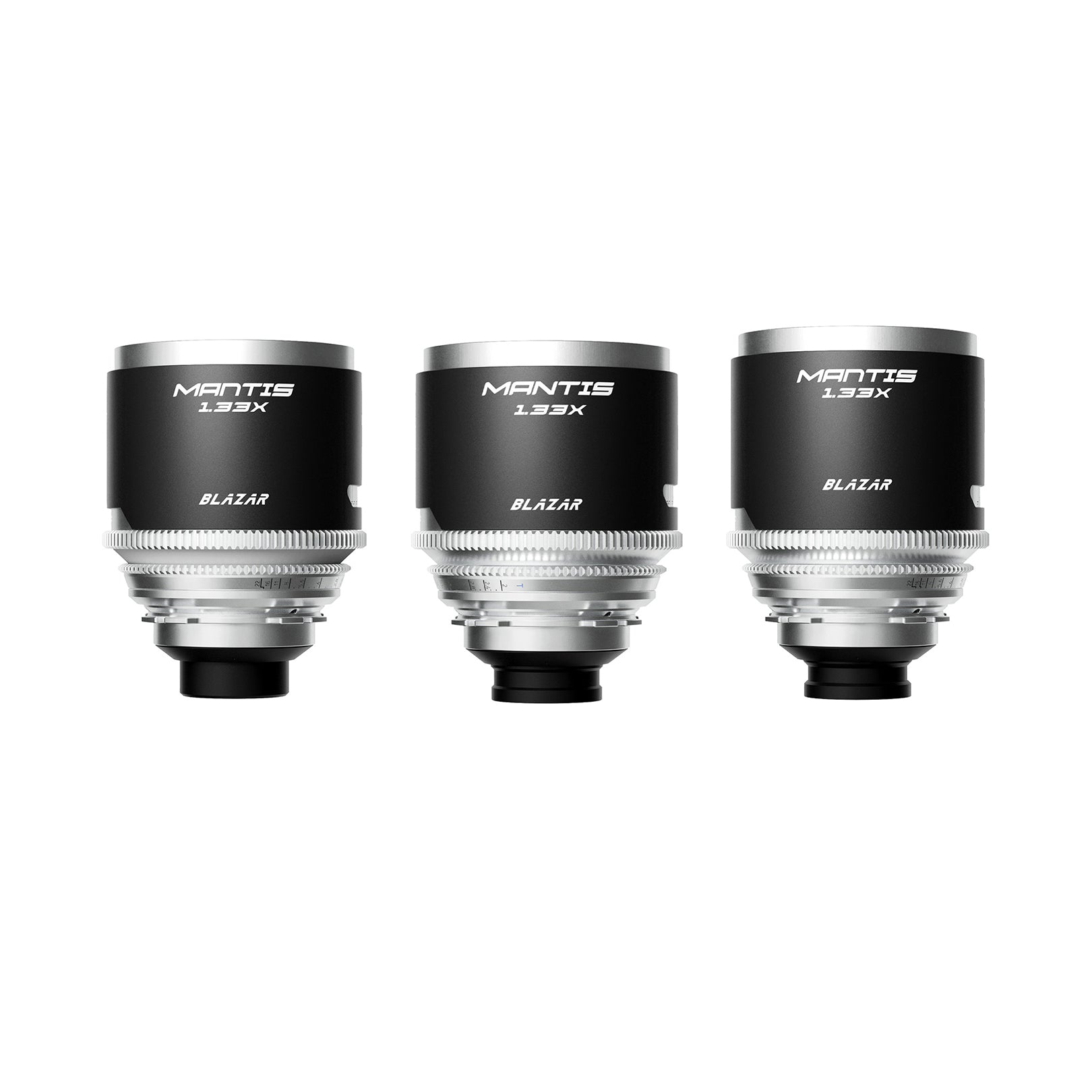 Blazar Mantis 1.33x Full Frame Anamorphic 3-Lens A-Set (35/50/75mm