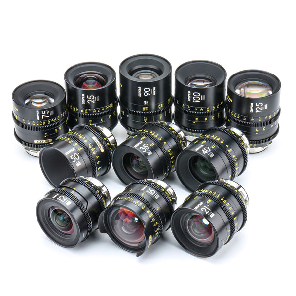 [Ex-Demo] [98% New] DZOFILM Vespid 10-Lens Master Set (PL-mount)