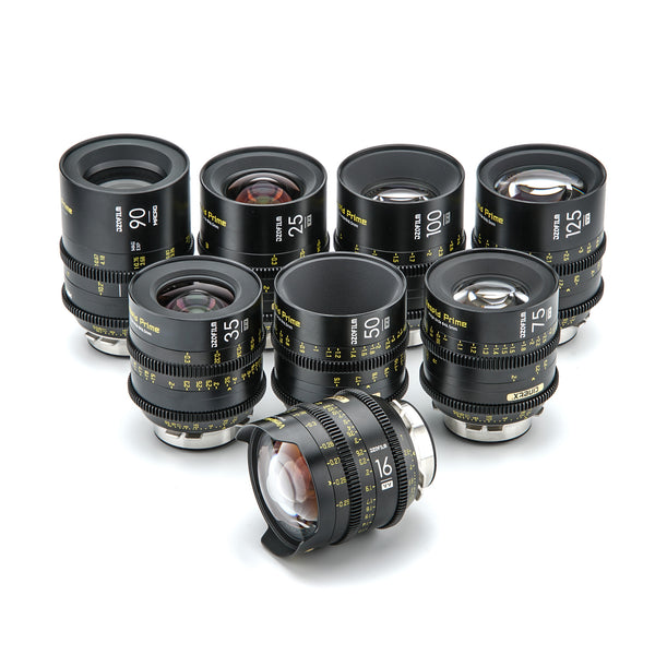 DZOFILM Vespid Prime 8-Lens Kit (PL+EF) (Showroom demo)