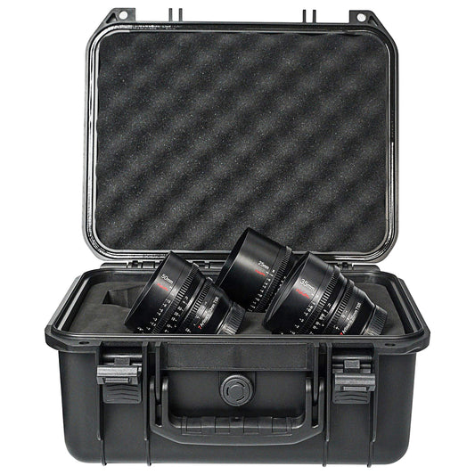 7Artisans Vision S35 Cine Lens 4-Lens Set (12/25/35/50mmm, E/RF/L/FX/M43)