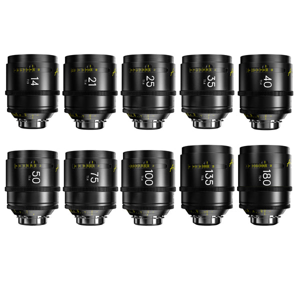 DZOFILM Arles FF/VV Prime 10-Lens Set PL (14/21/25/35/40/50/75/100/135/180mm)