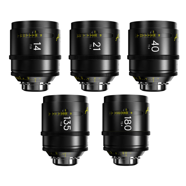 DZOFILM Arles FF/VV Prime 5-Lens B-Set PL (14/21/40/135/180mm)