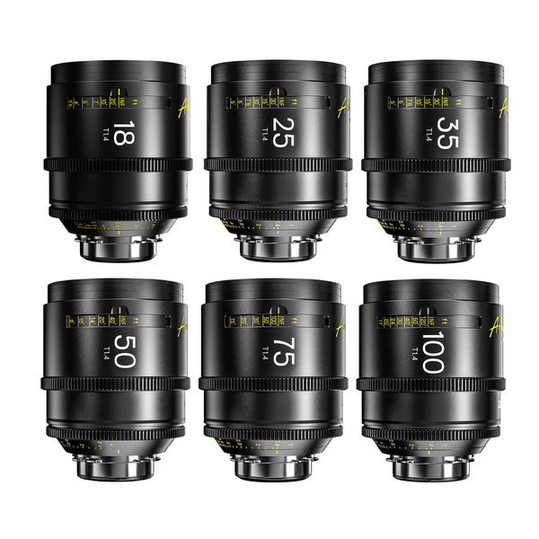 DZOFILM Arles FF/VV Prime 6-Lens Set  PL (18/25/35/50/75/100mm)