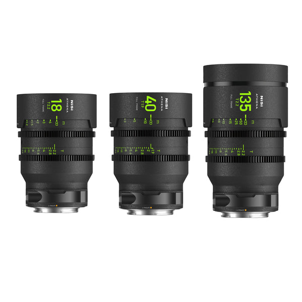 NiSi Athena Prime 3-Lens Add-on Kit (L-mount, drop-in filter)
