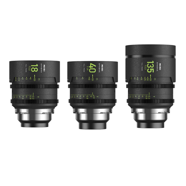 NiSi Athena Prime 3-Lens Add-on Kit (PL-mount)