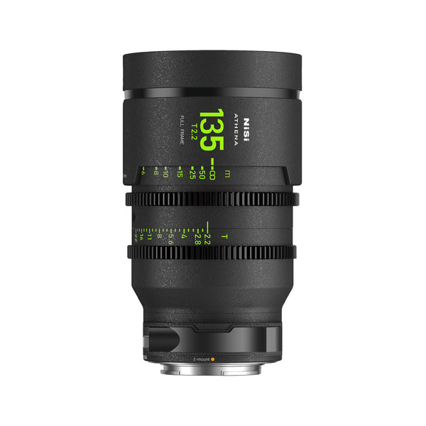 NiSi Athena Prime Full-Frame 135mm T2.2 (E-mount, Drop-in Filter)