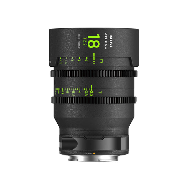 NiSi Athena Prime Full-Frame 18mm T2.2 (E-mount, Drop-in Filter)