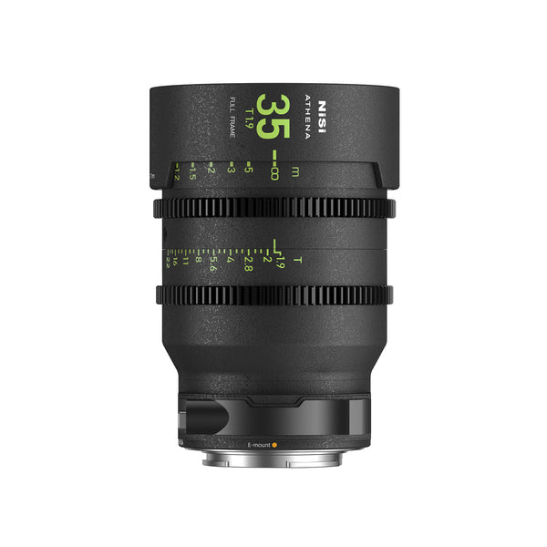 NiSi Athena Prime Full-Frame 35mm T1.9 (E/RF/L, drop-in filter)