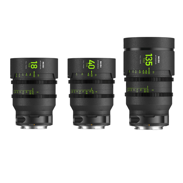 NiSi Athena Prime 3-Lens Add-on Kit (E/RF/L, drop-in filter)