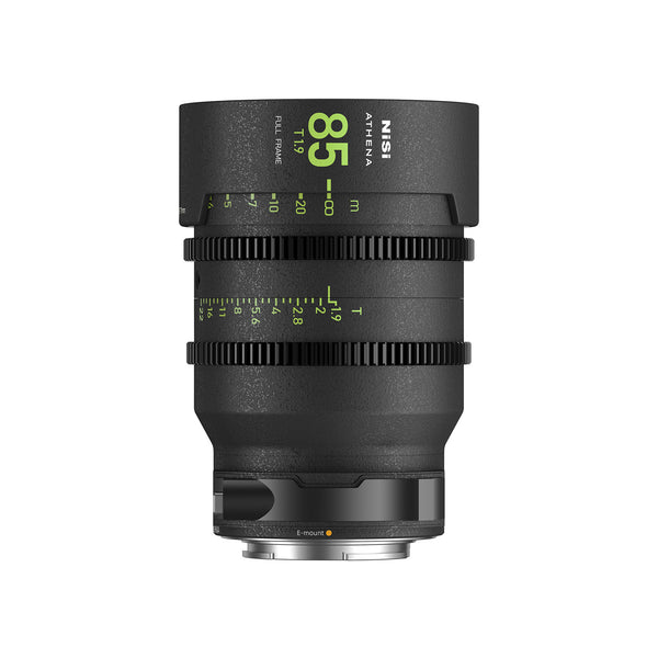 NiSi Athena Prime Full-Frame 85mm T1.9  (E/RF/L, drop-in filter)