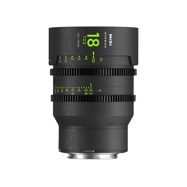NiSi Athena Prime Full-Frame 18mm T2.2 (E/G, non-filter)