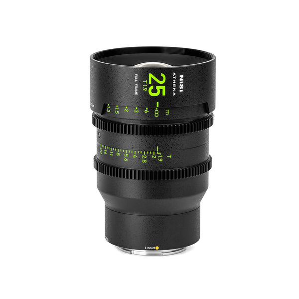 NiSi Athena Prime Full-Frame 25mm T1.9 (E/G, non-filter)