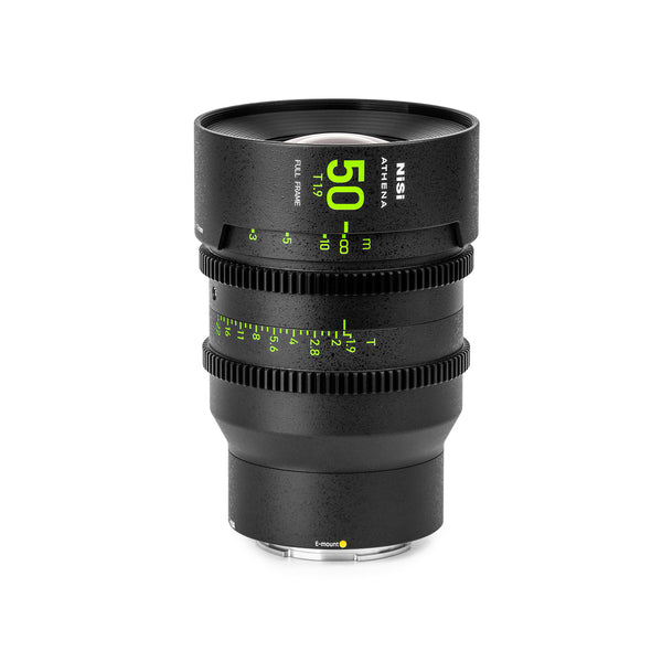 NiSi Athena Prime Full-Frame 50mm T1.9 (E/G, non-filter)