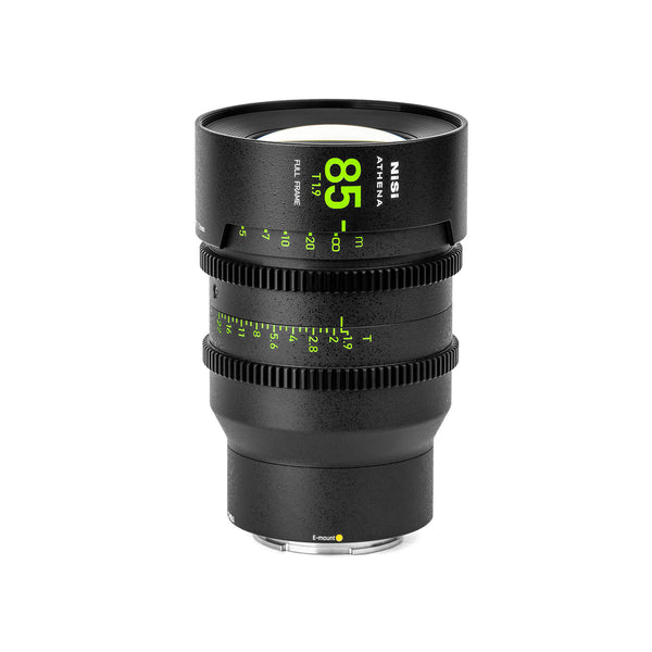 NiSi Athena Prime Full-Frame 85mm T1.9 (E/G, non-filter)