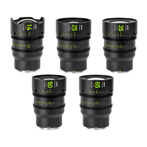NiSi Athena Prime 5-Lens Kit (E/G, non-filter)