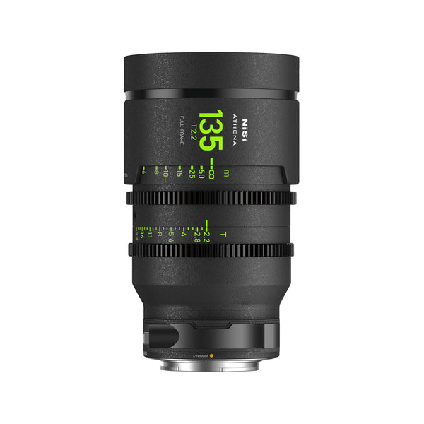 NiSi Athena Prime Full-Frame 135mm T2.2 (L-mount, Drop-in Filter)