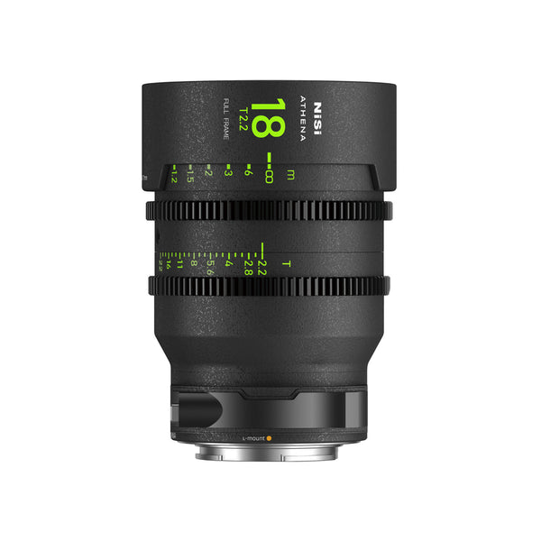 NiSi Athena Prime Full-Frame 18mm T2.2 (L-mount, Drop-in Filter)