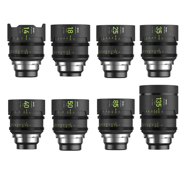 NiSi Athena Prime 8-Lens Master Kit (PL-mount)