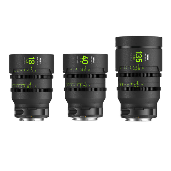 NiSi Athena Prime 3-Lens Add-on Kit (RF-mount, drop-in filter)