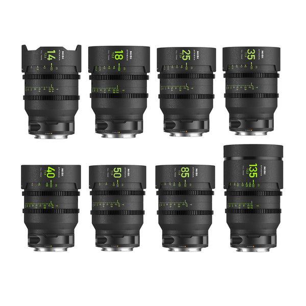NiSi Athena Prime 8-Lens Master Kit (E/RF/L, drop-in filter)