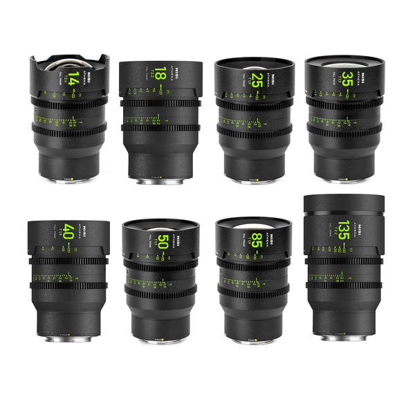 NiSi Athena Prime 8-Lens Master Kit (E-mount)
