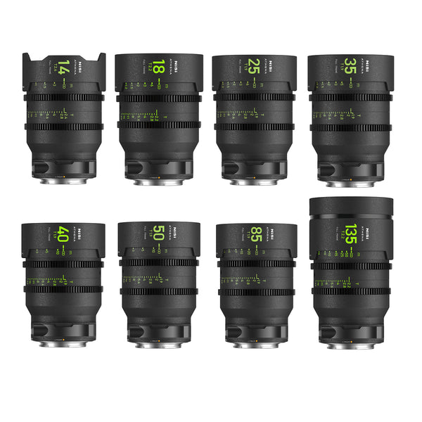 NiSi Athena Prime 8-Lens Master Kit (L-mount, drop-in filter)