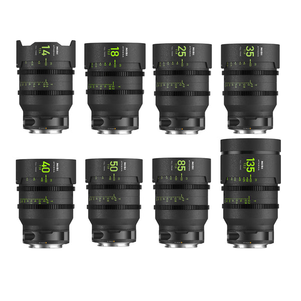 NiSi Athena Prime 8-Lens Master Kit (RF-mount, drop-in filter)