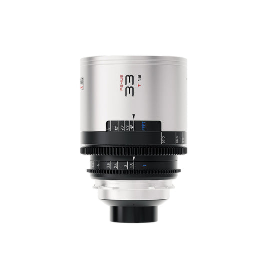 BLAZAR Remus 1.5x Full Frame Anamorphic 4-Lens A-Set (33/50/85/125mm, PL, Silver Flare)