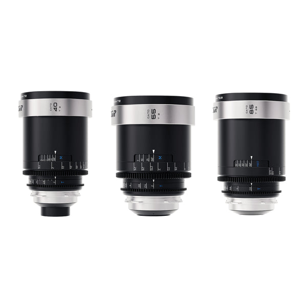 BLAZAR Cato 2x Full Frame Anamorphic 3-Lens Set (40/55/85mm, PL