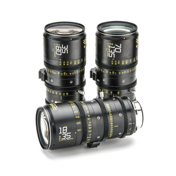 Rental | DZOFILM Catta Ace Zoom (Full Frame) 3-Lens Set (PL/EF)