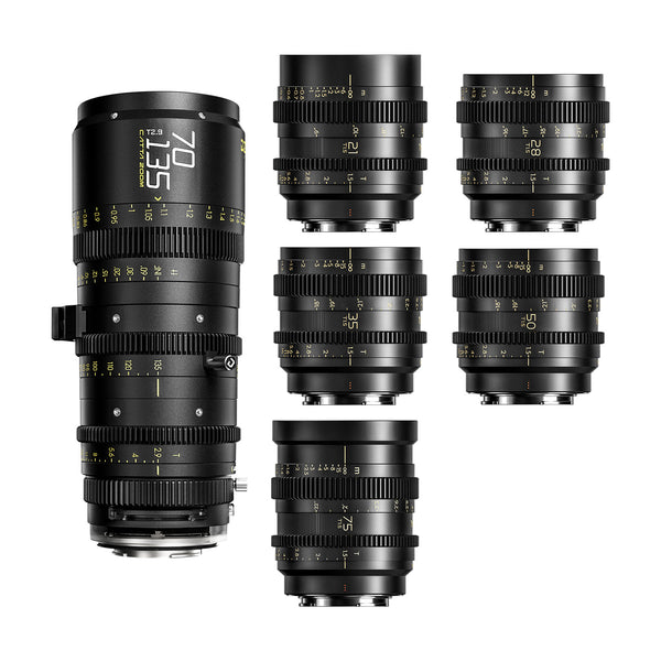 Thypoch DZOFILM Filmmaker 1st Bundle A-Set (Simera-C(E) 5-lens set,  Catta Zoom(E) 70-135mm)