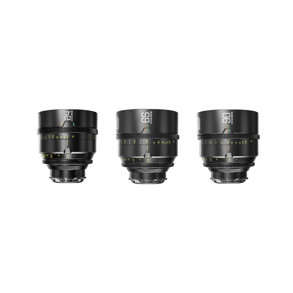 DZOFILM Gnosis Macro 3-Lens Set (24mm/65mm/90mm T2.8)