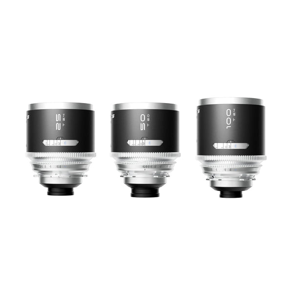 Blazar Mantis 1.33x Full Frame Anamorphic 3-Lens D-Set (25/50/100mm, PL-mount)