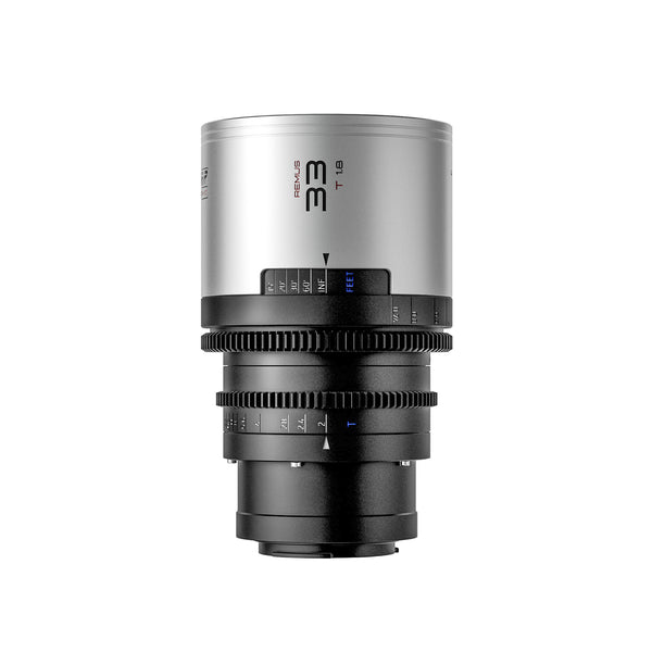 BLAZAR Remus-M 33mm T1.8 1.5X Full Frame Anamorphic Lens (E Mount, Silver Flare)