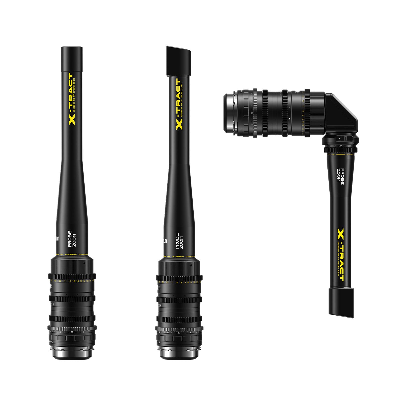 DZOFILM X-tract 18-28mm T8 Full Frame Probe Zoom 3-Lens Set (0