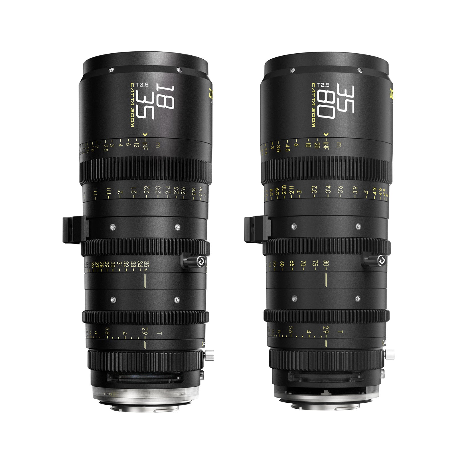 DZOFILM Catta Zoom 35-80 /70-135 T2.9 2本 DZO Catta Zoom 35-80mm + 70-135mm T2,9 E/RF SET | 711rent.com