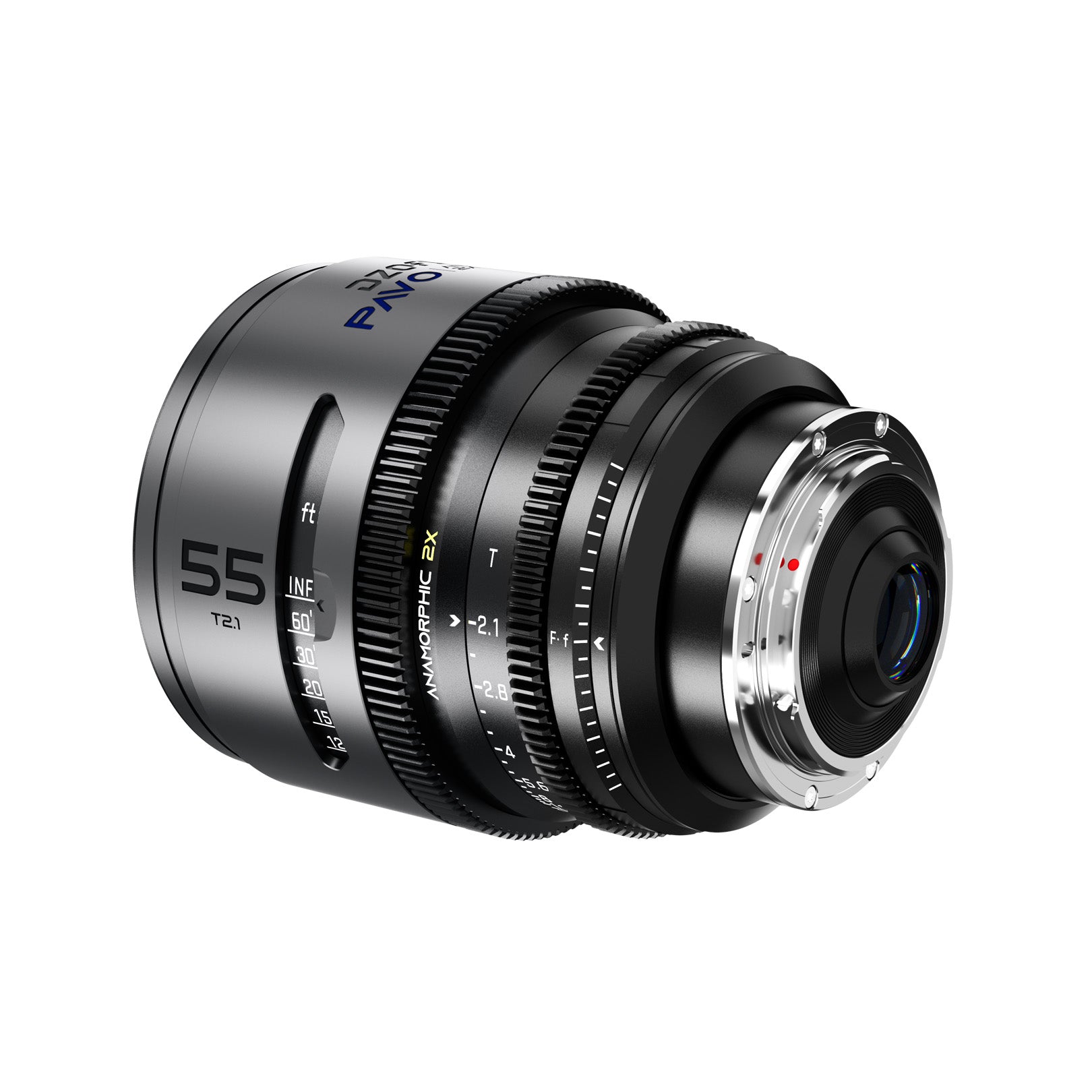 DZOFILM PAVO 55mm T2.1 2x Anamorphic Prime Lens (Blue Coating, PL
