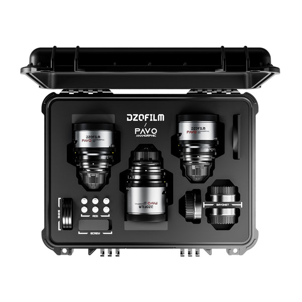 DZOFILM Hard Case for 3 PAVO Anamorphic Lens