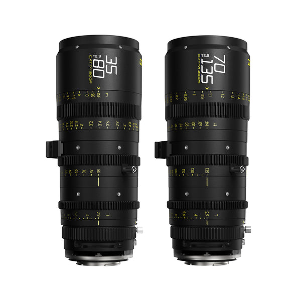 DZOFILM Catta 2-Lens Bundle 35-80/70-135mm T2.9 (E/L/RF/X/Z, Black)