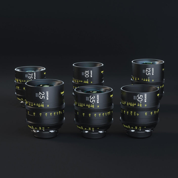 DZOFILM Vespid Prime Kit-A 6-Lenses (PL-Mount) - Cinetx